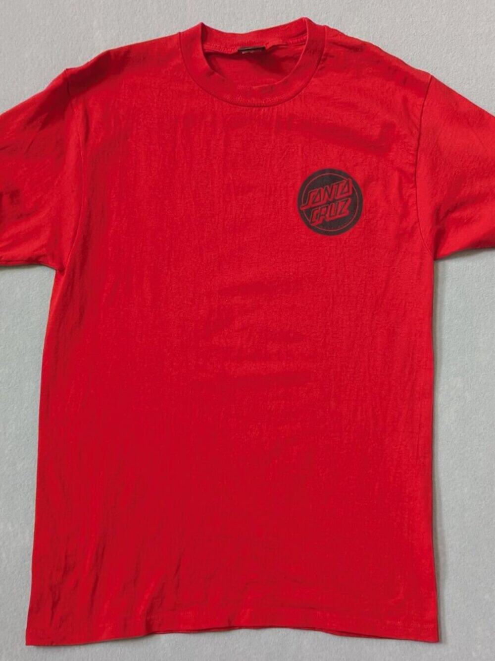 Santa Cruz Skateboards Reverse Dot T-Shirt - Red - Men's M